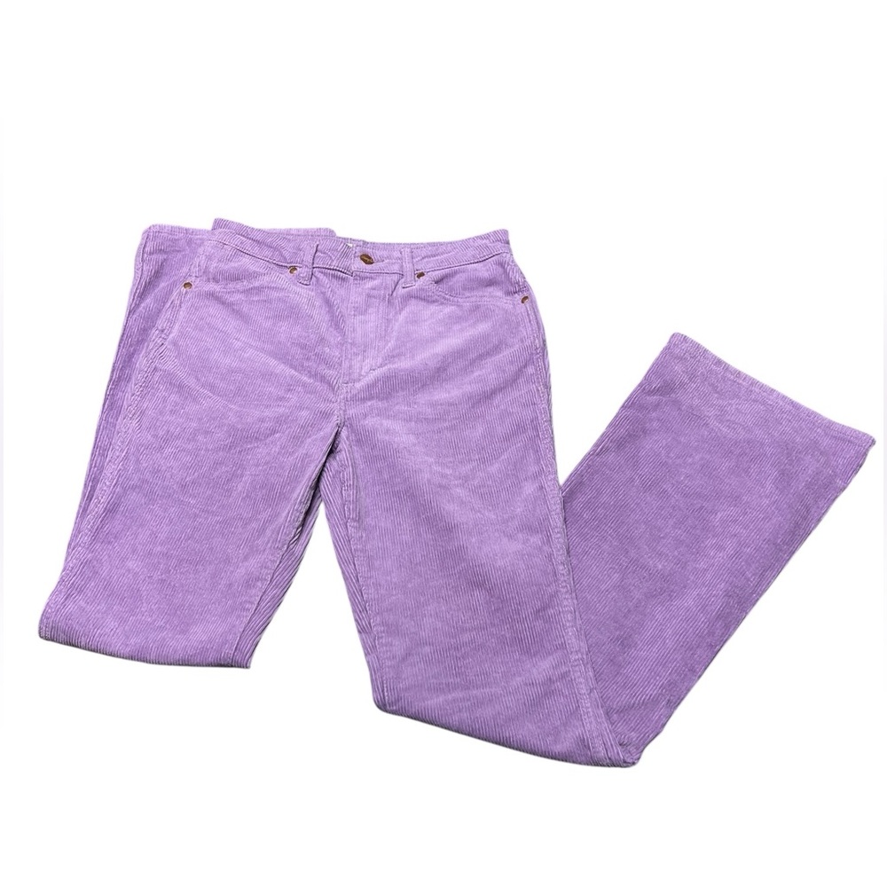 Wrangler Westward 626 high rise bootcut lilac purple corduroy pants boho cowgirl - Picture 9 of 14